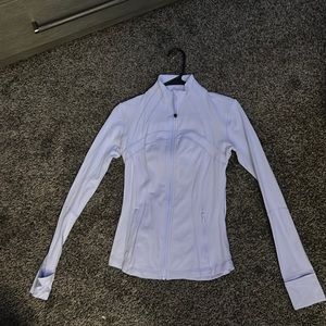 lululemon pastel blue size 4 define jacket